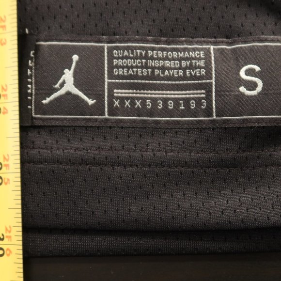 NEW Air Jordan Elite Retro Georgetown Hoyas Blue Basketball Jersey Mens S - Picture 7 of 9